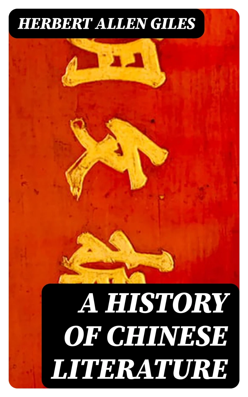Portada: A History of Chinese Literature