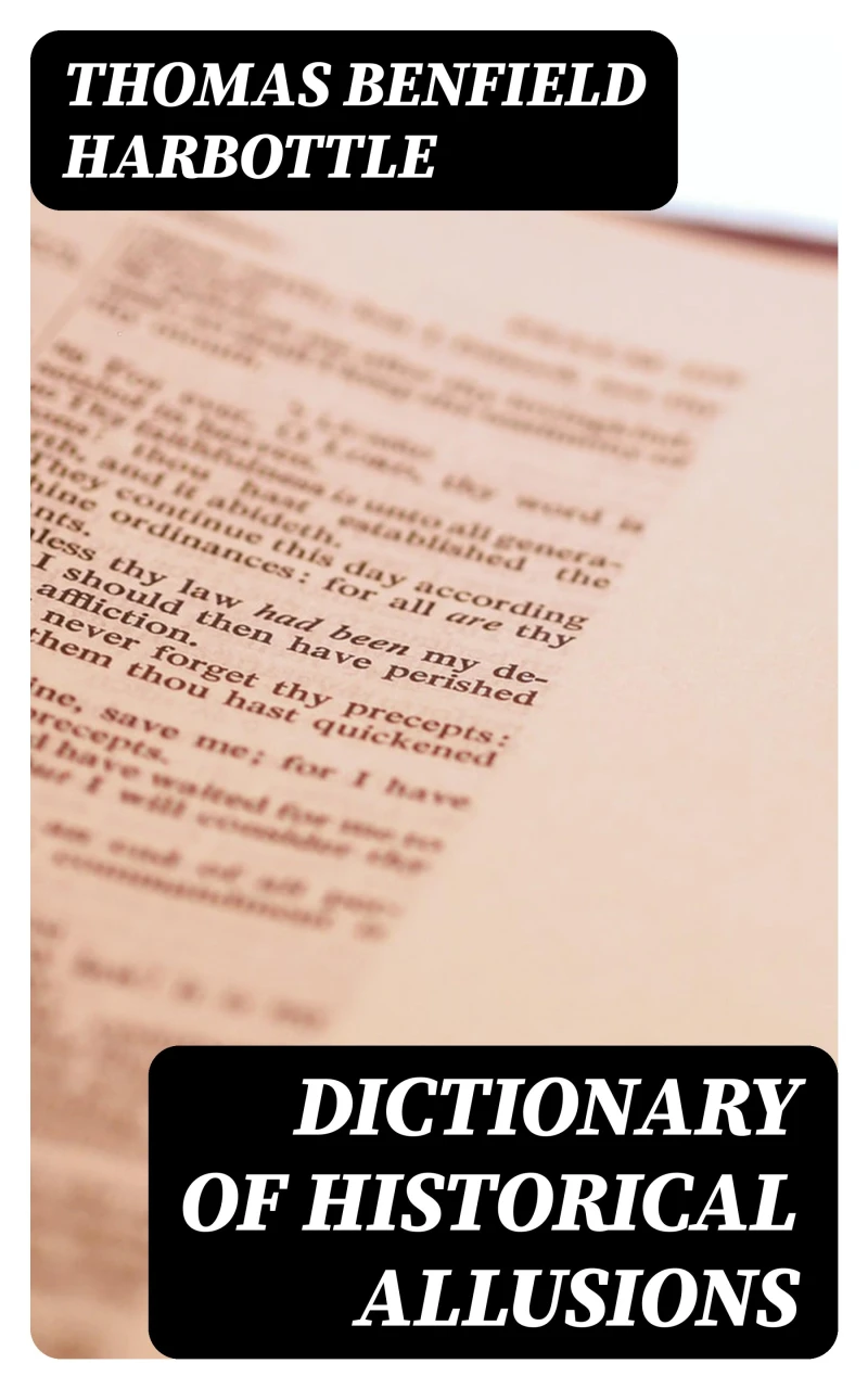 Portada: Dictionary of Historical Allusions