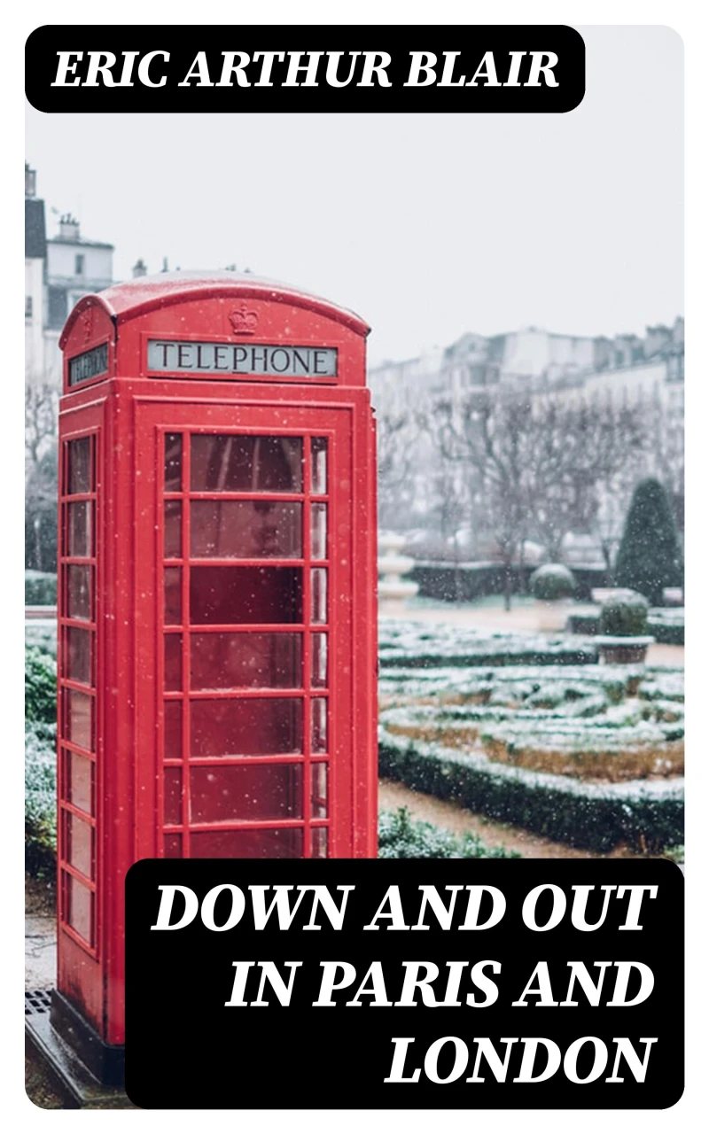 Portada: Down and Out in Paris and London