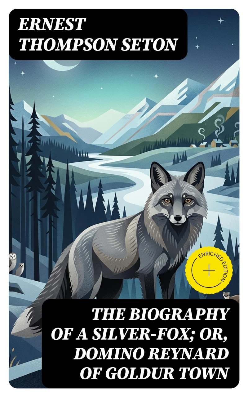 Portada: The Biography of a Silver-Fox; or, Domino Reynard of Goldur Town (Annotated)