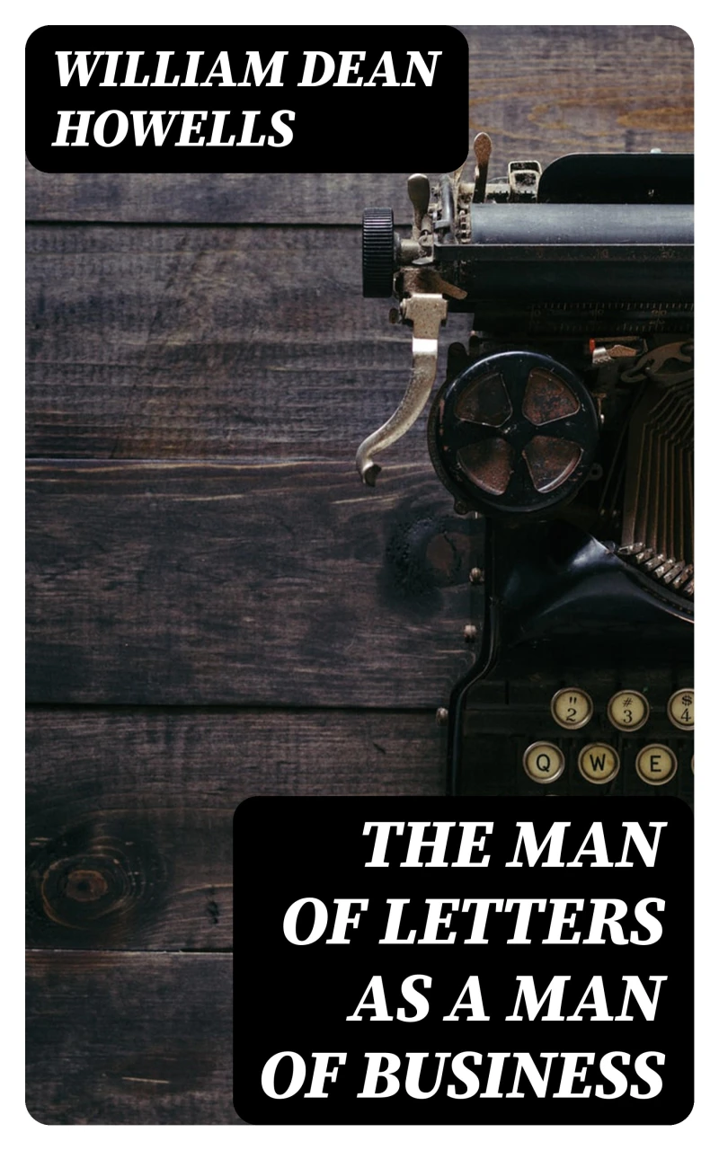 Portada: The Man of Letters as a Man of Business