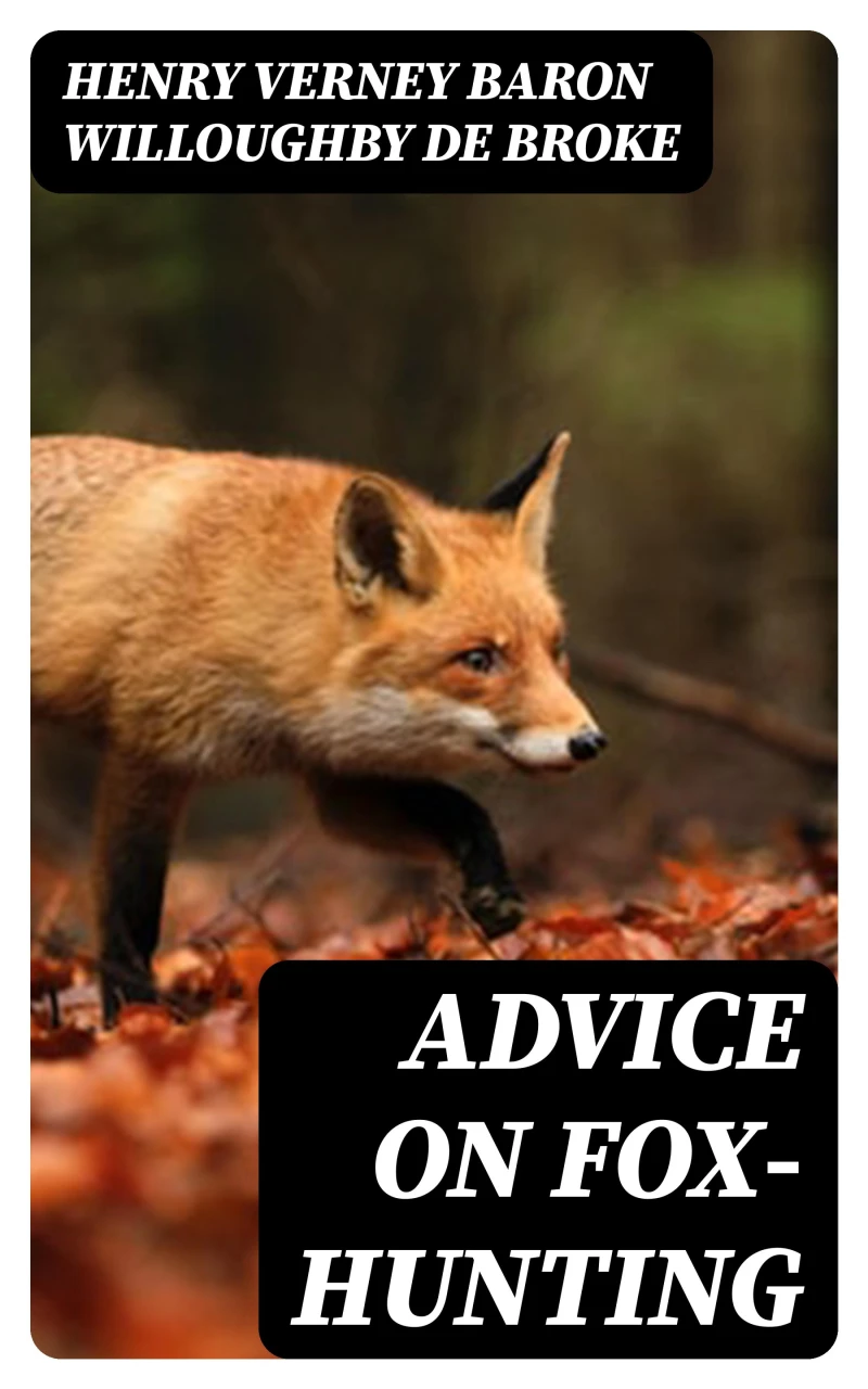 Portada: Advice on Fox-Hunting