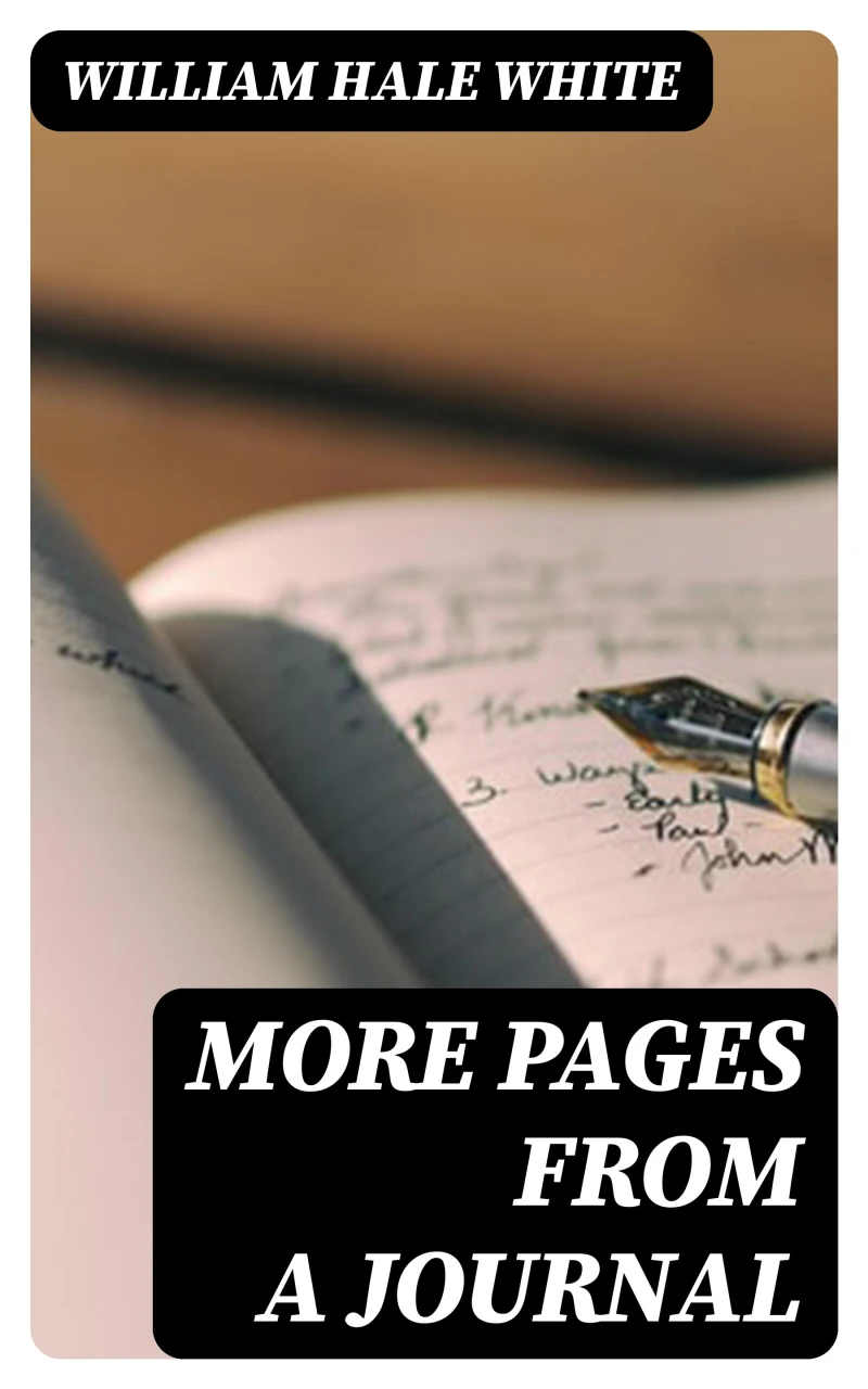 Portada: More Pages from a Journal