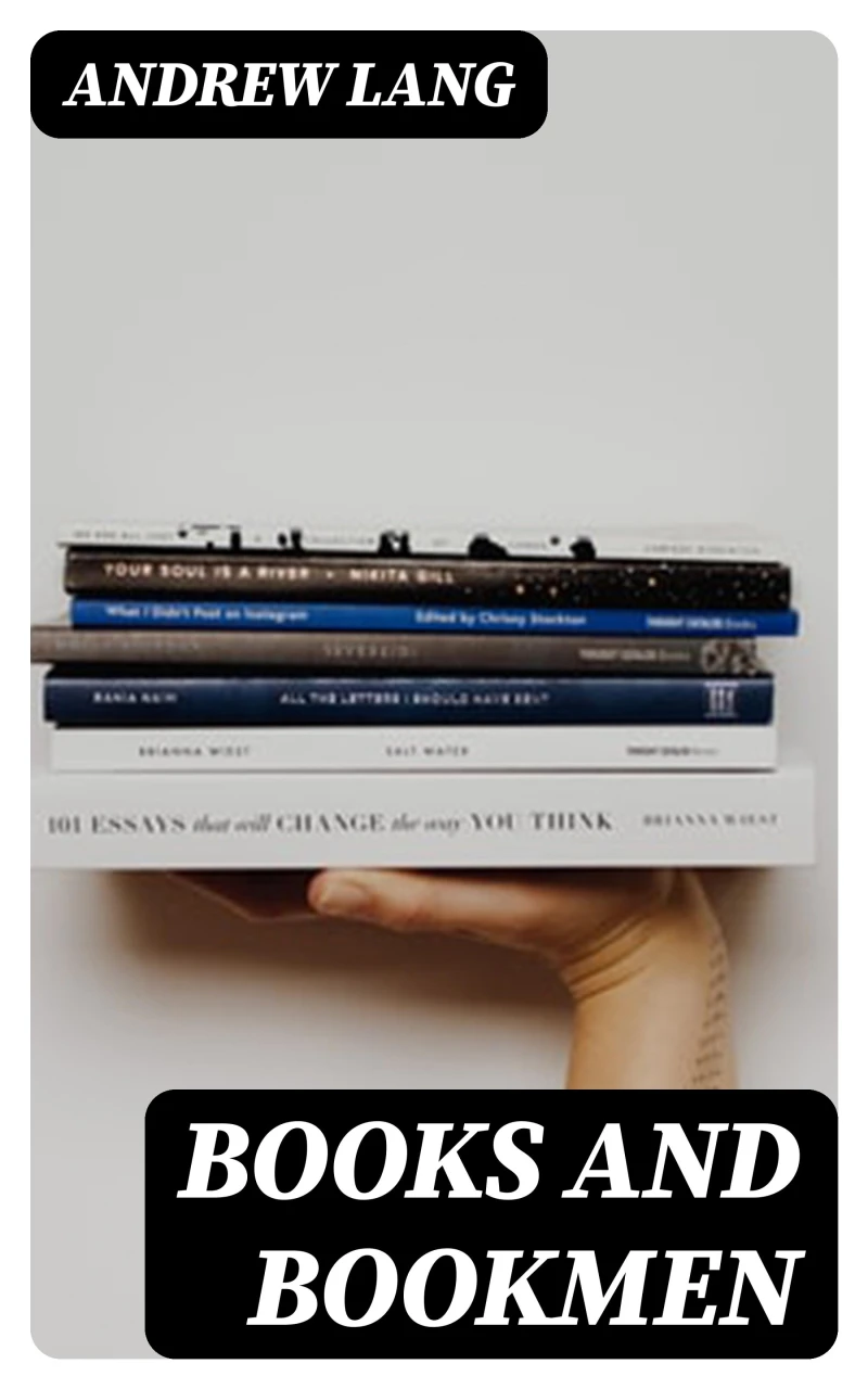 Portada: Books and Bookmen