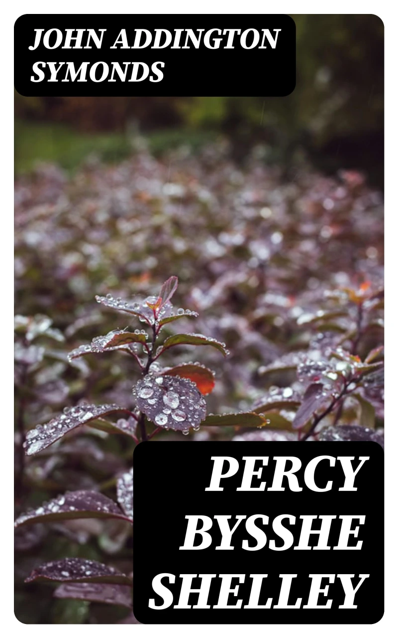 Portada: Percy Bysshe Shelley