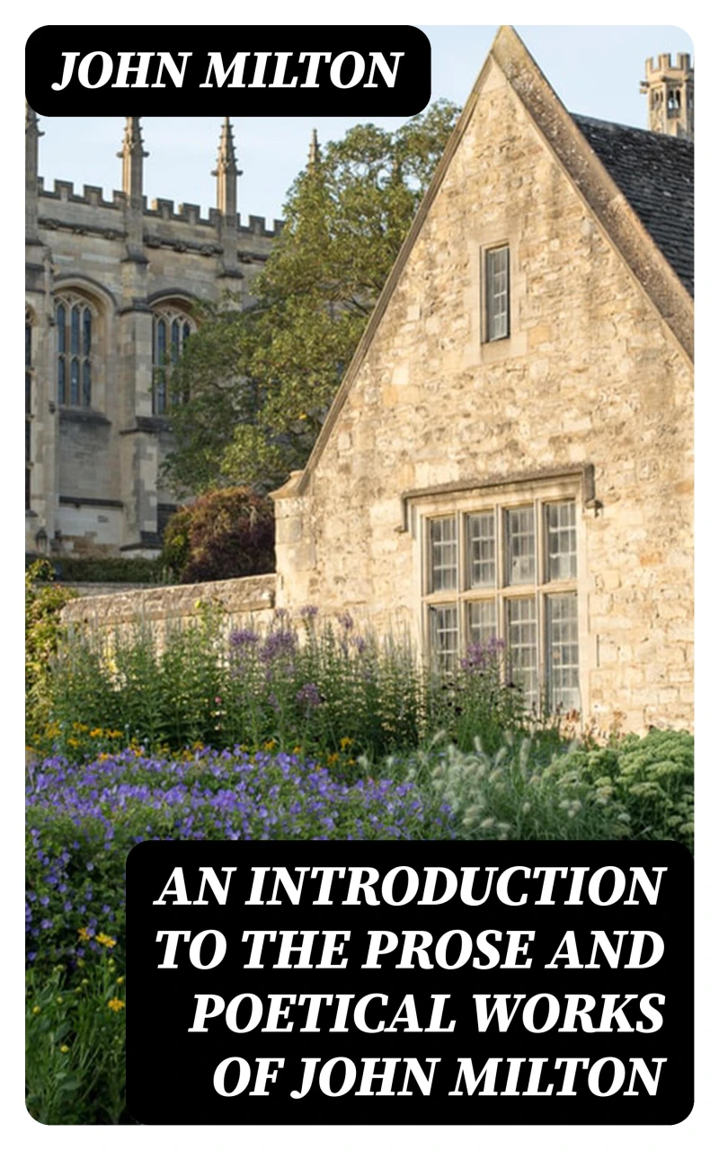 Portada: An Introduction to the Prose and Poetical Works of John Milton