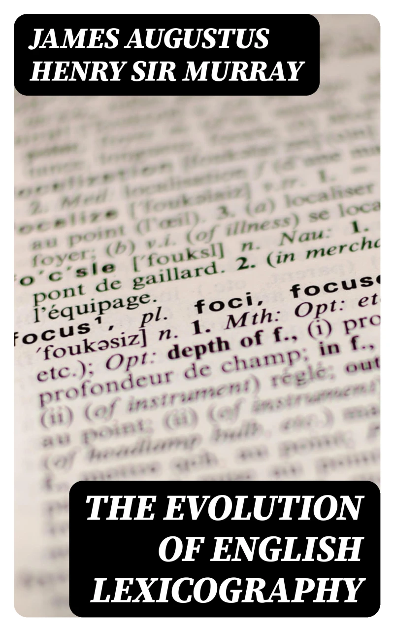Portada: The evolution of English lexicography