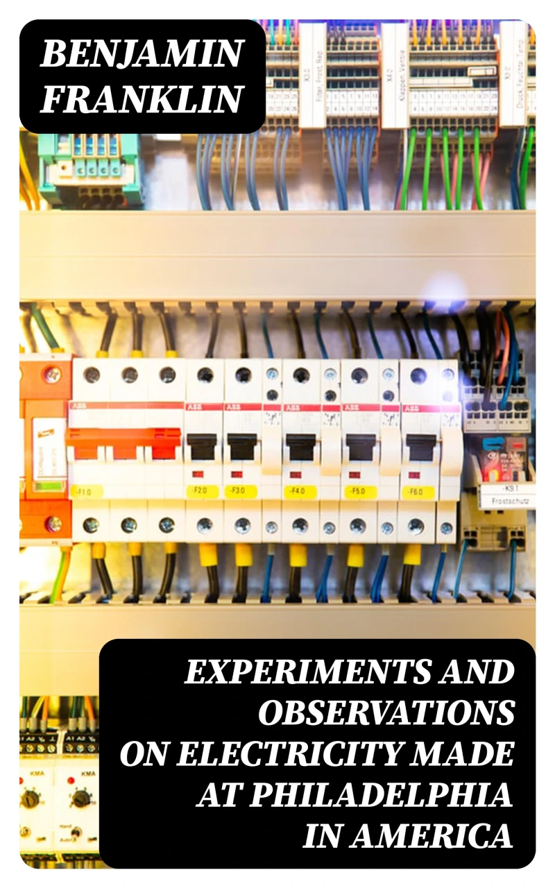 Portada: Experiments and Observations on Electricity Made at Philadelphia in America