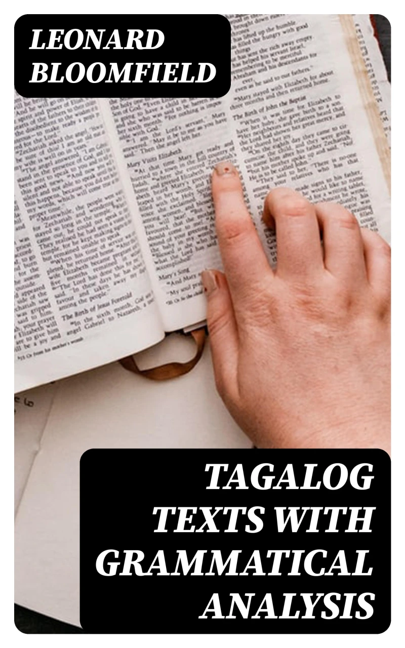 Portada: Tagalog Texts with Grammatical Analysis