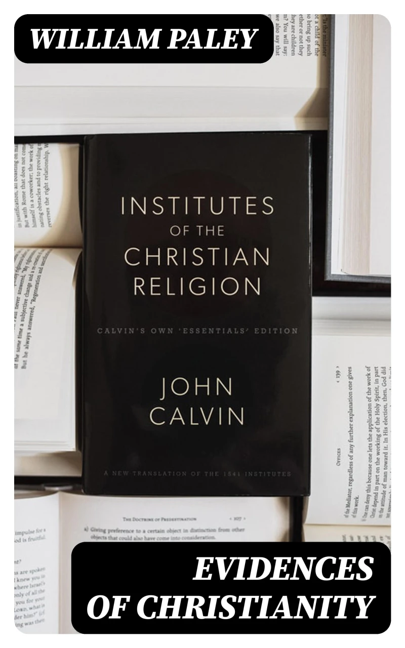 Portada: Evidences of Christianity