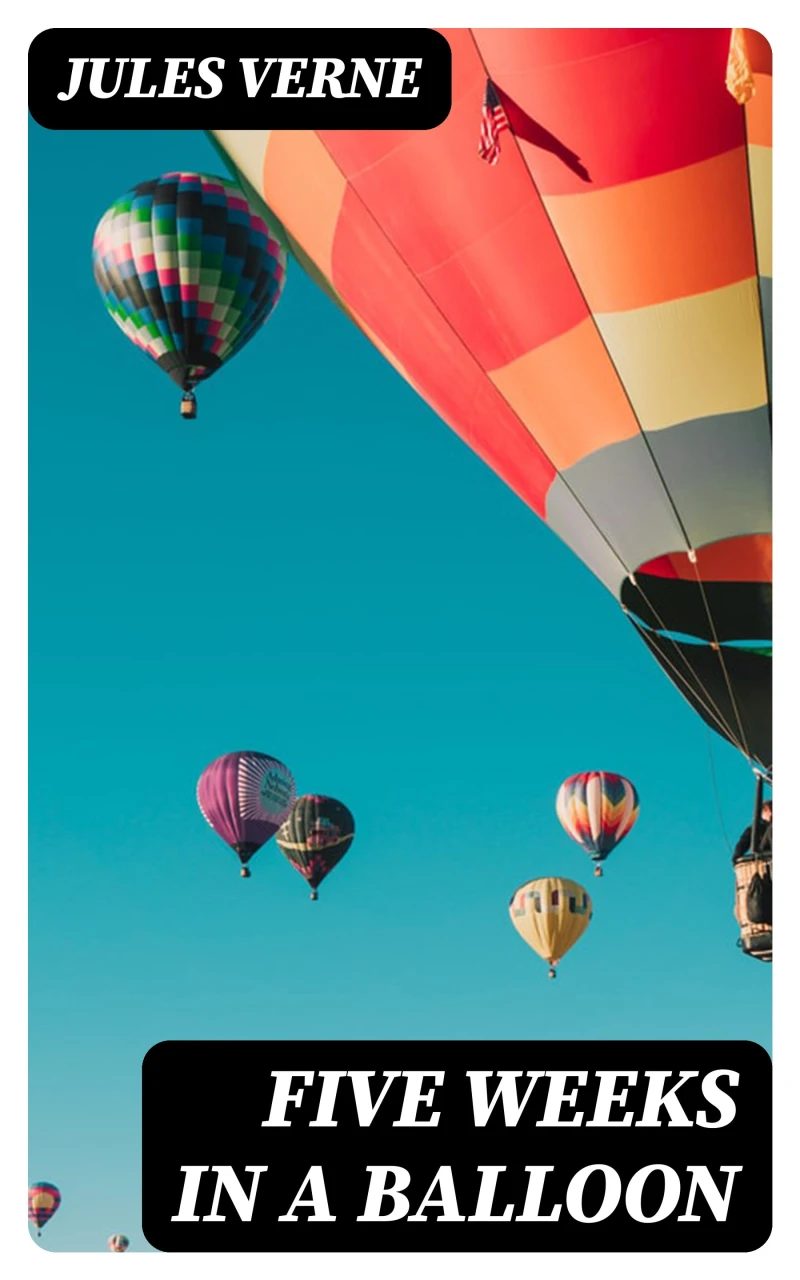 Portada: Five Weeks in a Balloon