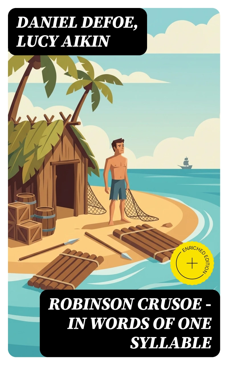 Portada: Robinson Crusoe — in Words of One Syllable (Annotated)