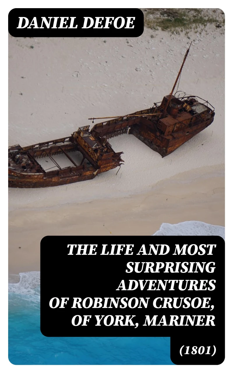 Portada: The Life and Most Surprising Adventures of Robinson Crusoe, of York, Mariner (1801)