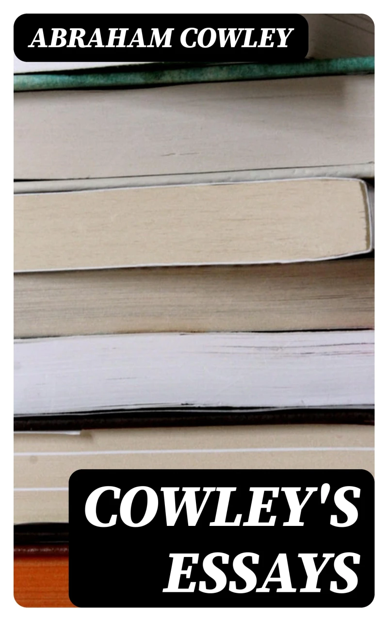 Portada: Cowley's Essays