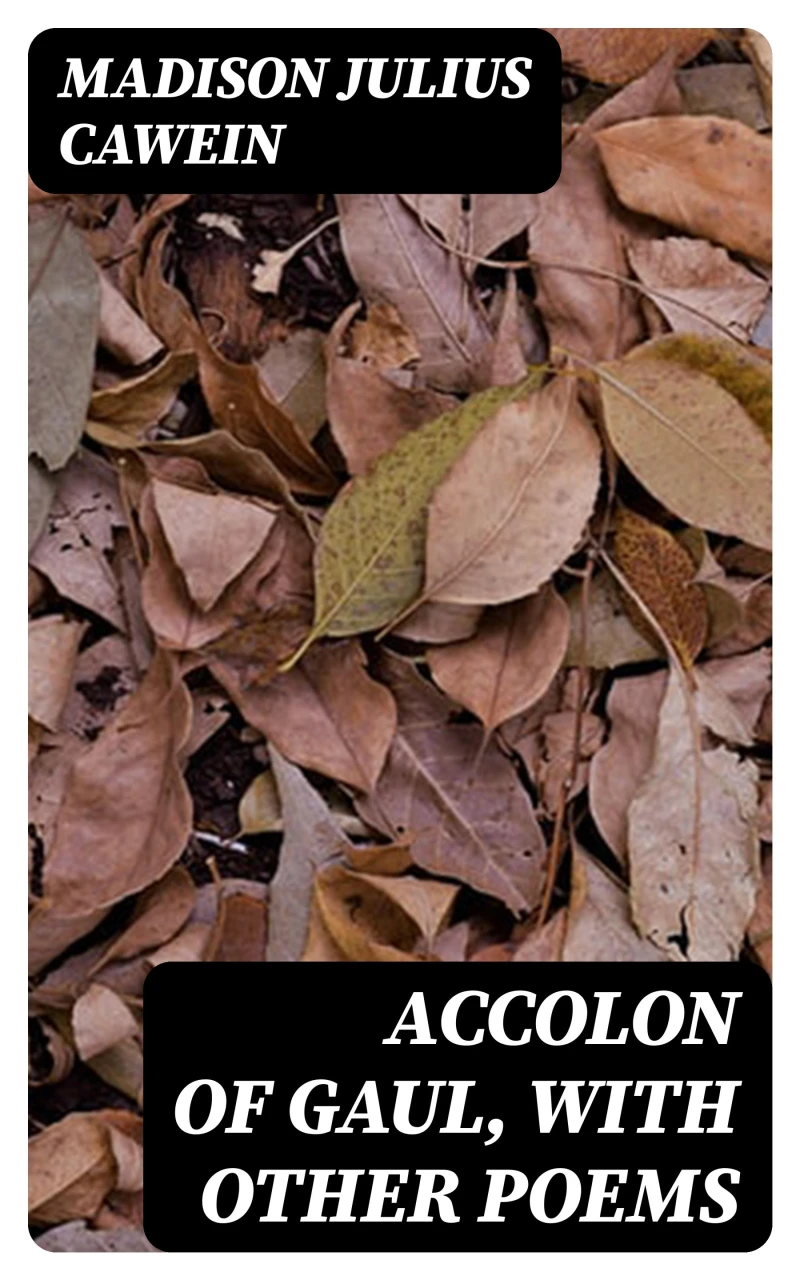 Portada: Accolon of Gaul, with Other Poems