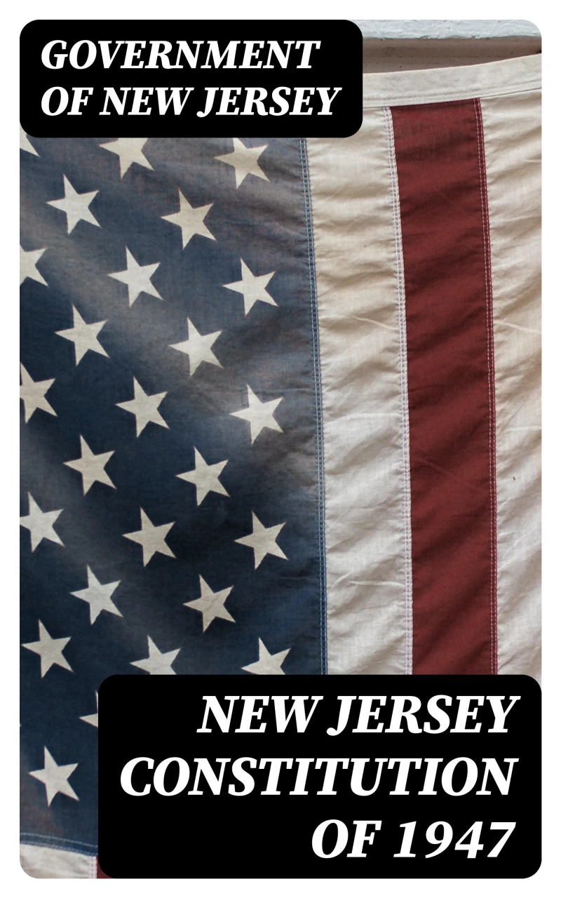 Portada: New Jersey Constitution of 1947