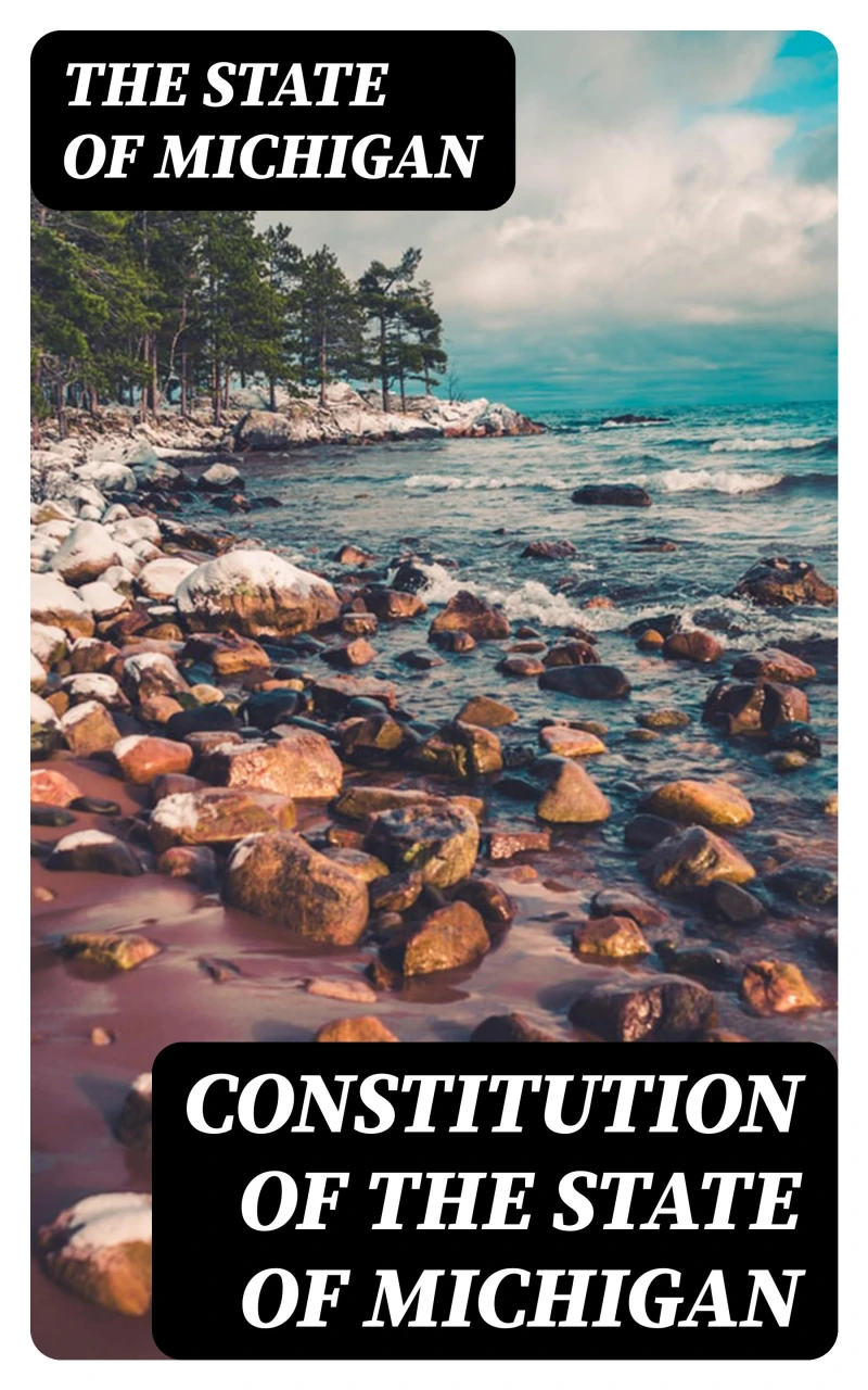 Portada: Constitution of the State of Michigan