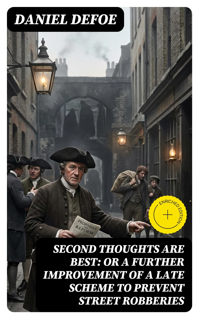 Portada: Second Thoughts are Best: Or a Further Improvement of a Late Scheme to Prevent Street Robberies (Annotated)