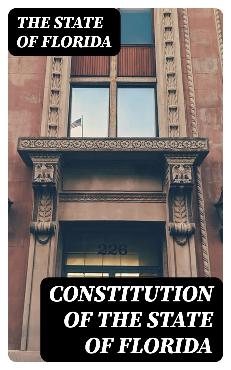 Portada: Constitution of the State of Florida
