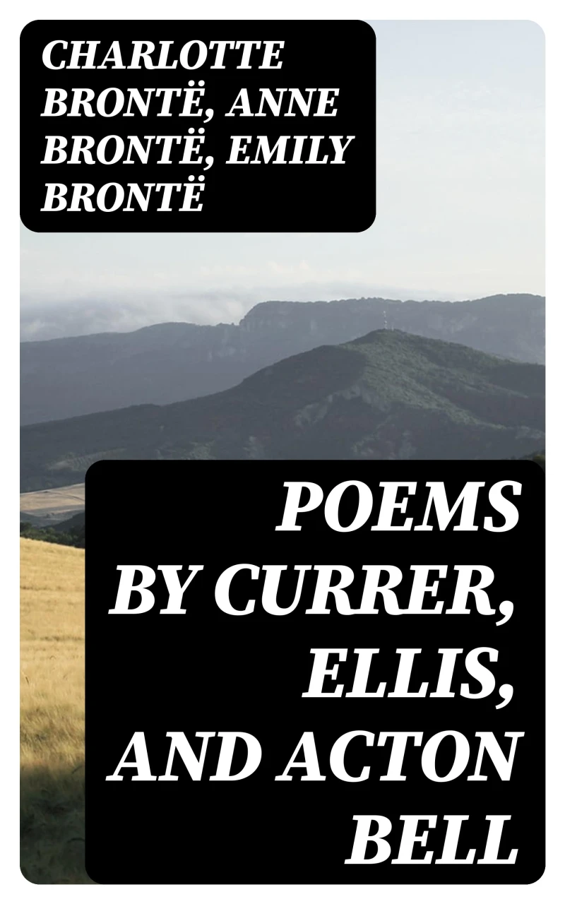 Portada: Poems by Currer, Ellis, and Acton Bell