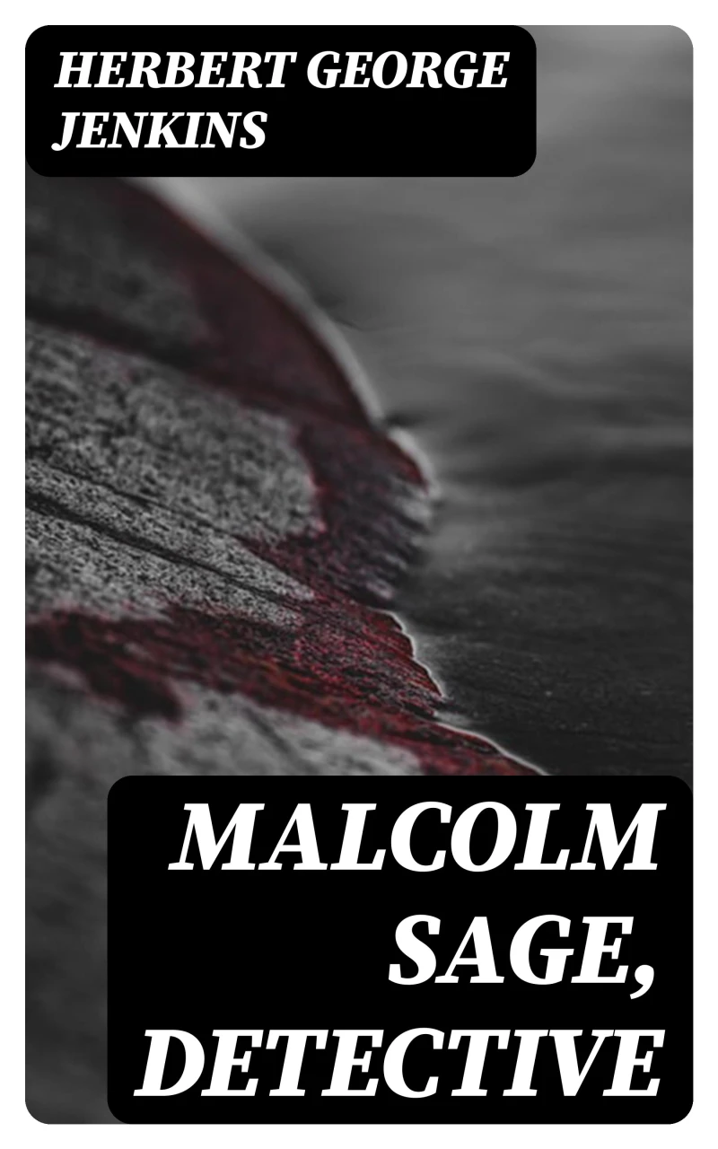 Portada: Malcolm Sage, Detective