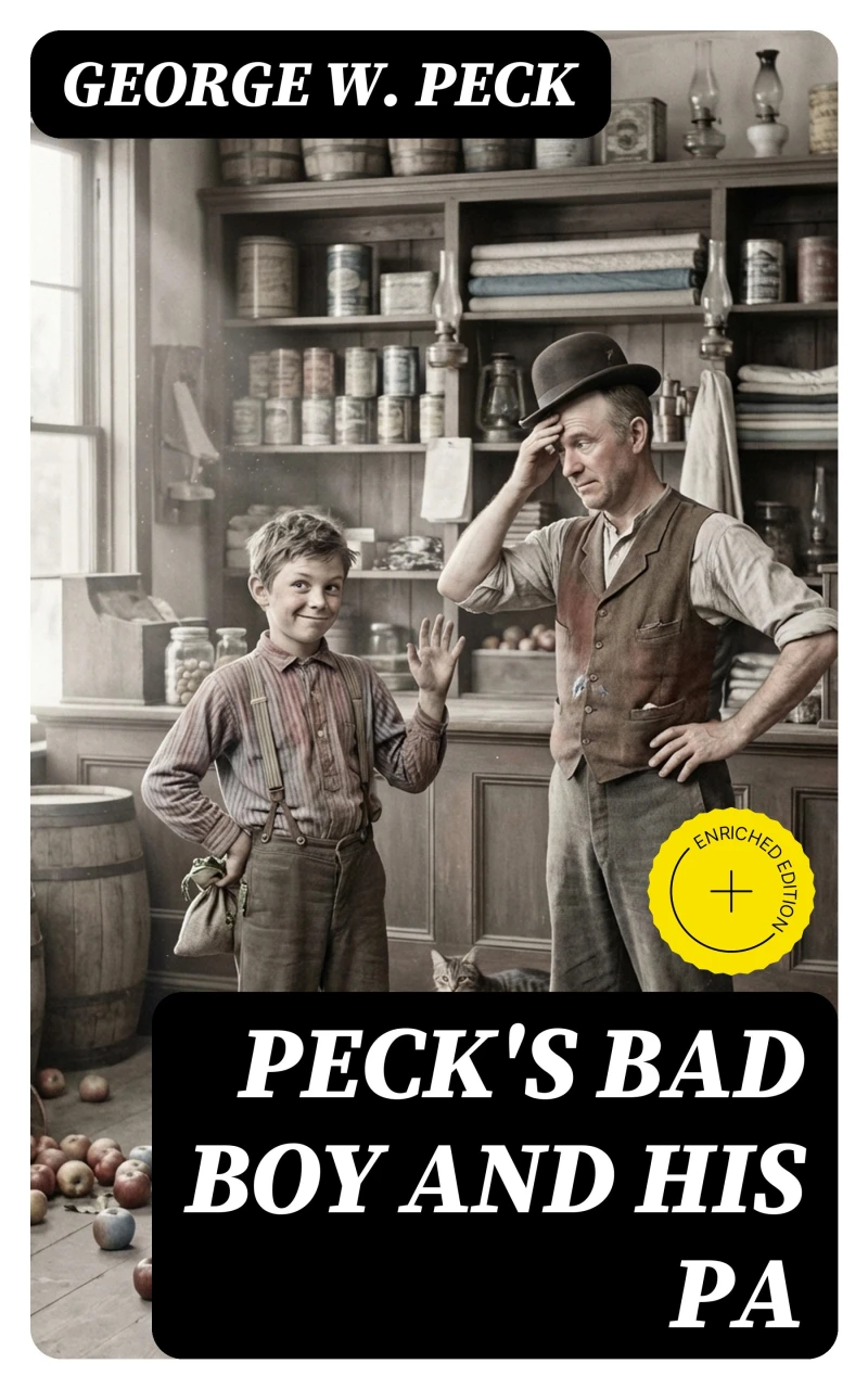 Portada: Peck's Bad Boy and His Pa (Annotated)