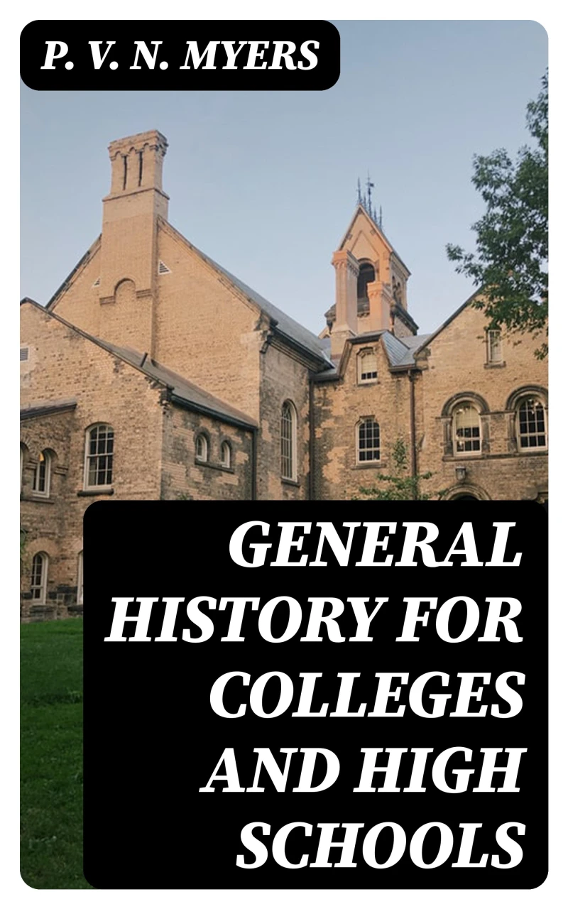 Portada: General History for Colleges and High Schools