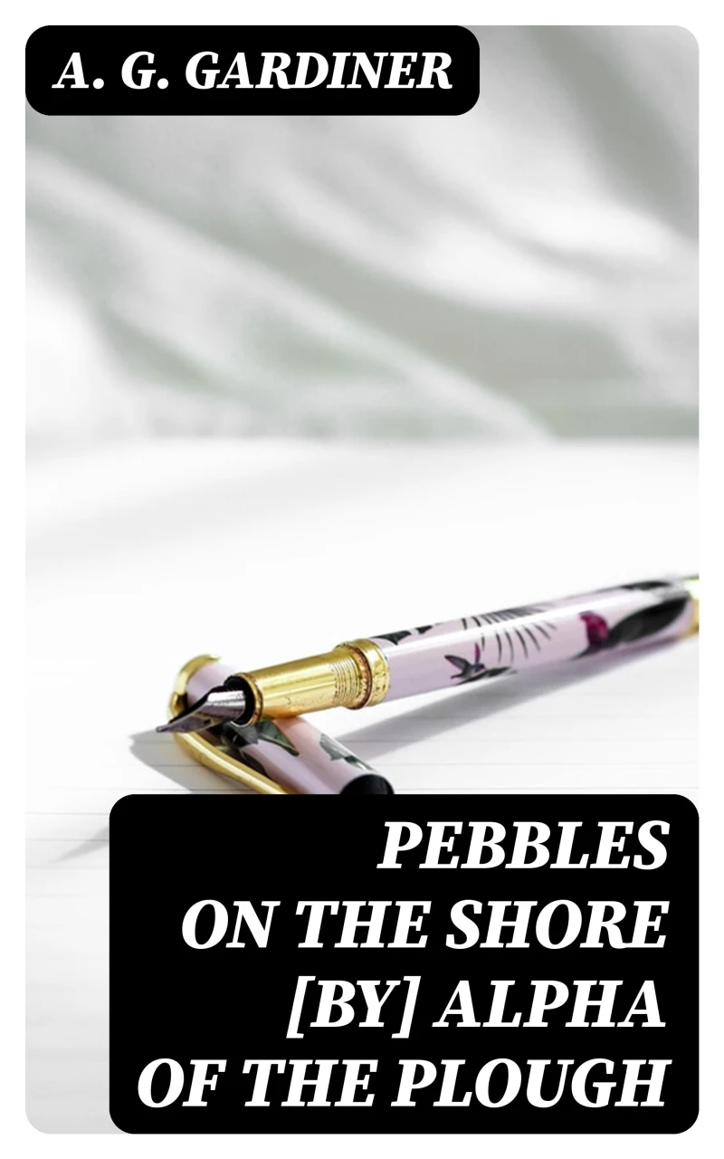 Portada: Pebbles on the shore [by] Alpha of the plough