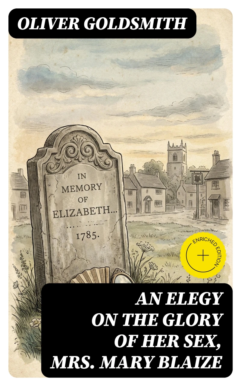 Portada: An Elegy on the Glory of Her Sex, Mrs. Mary Blaize (Annotated)