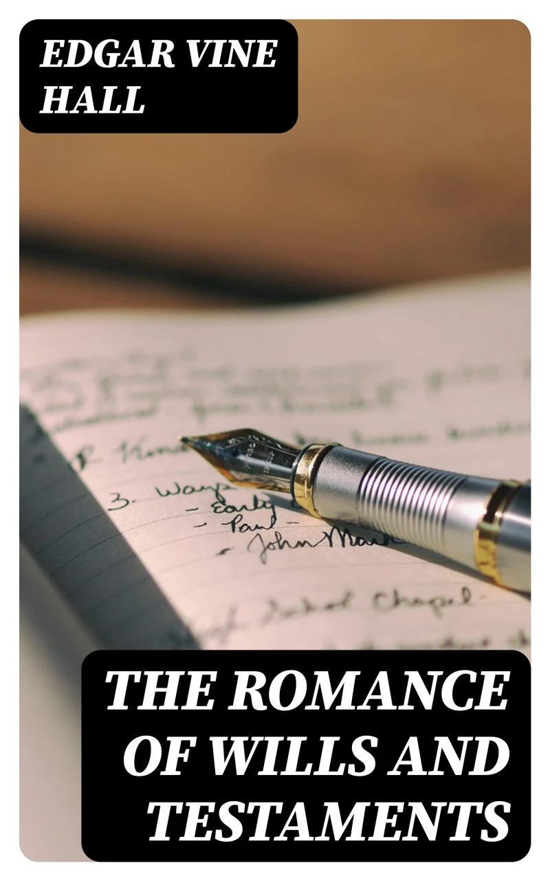 Portada: The Romance of Wills and Testaments