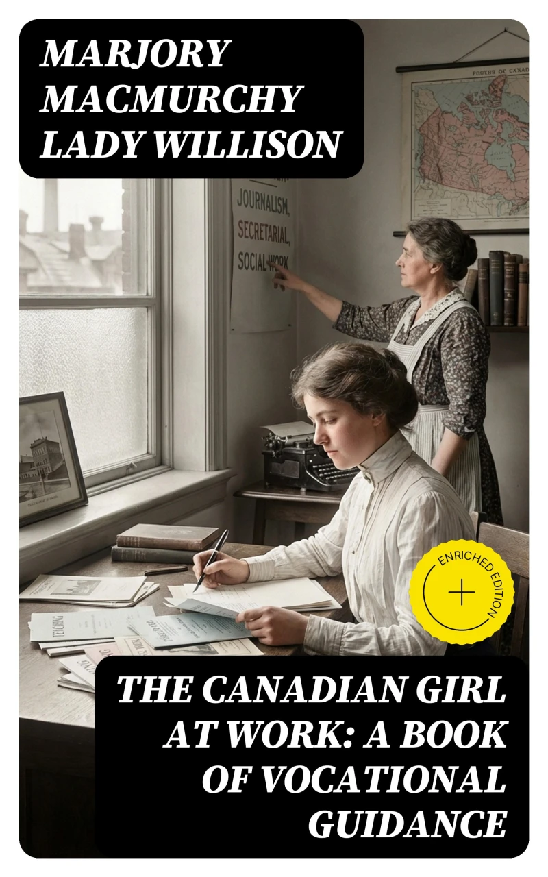 Portada: The Canadian Girl at Work: A Book of Vocational Guidance (Annotated)