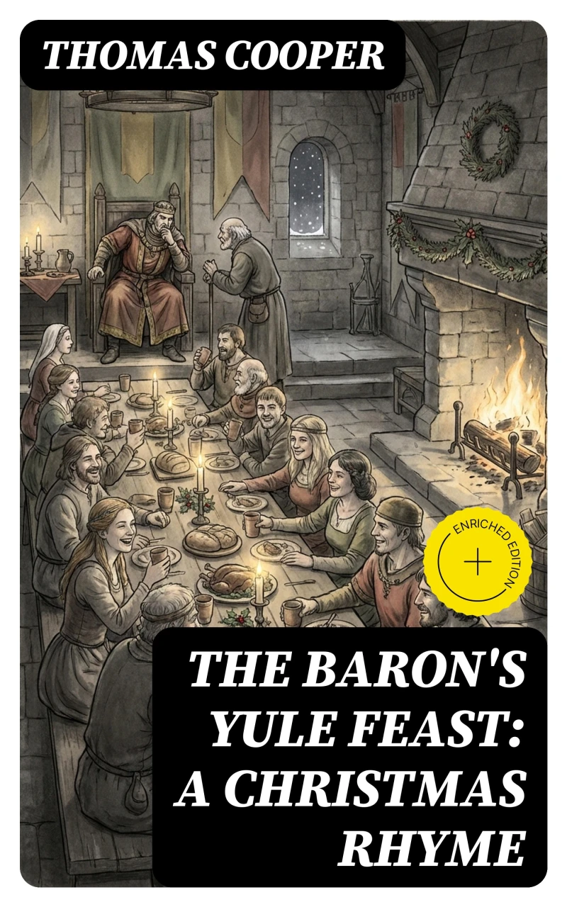Portada: The Baron's Yule Feast: A Christmas Rhyme (Annotated)
