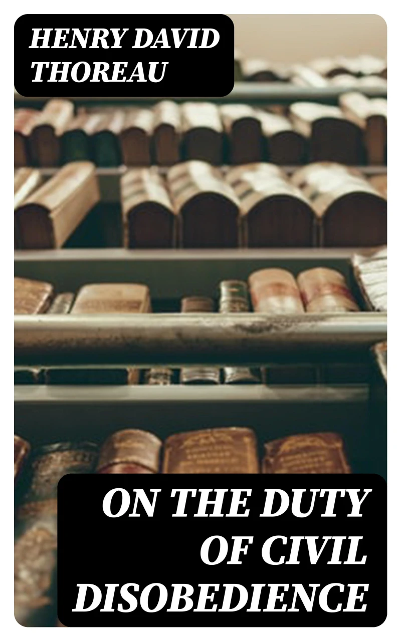 Portada: On the Duty of Civil Disobedience