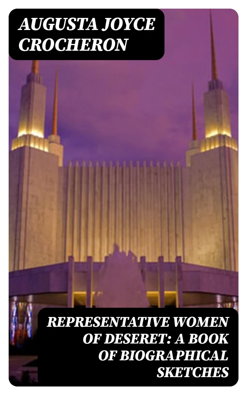 Portada: Representative Women of Deseret: A Book of Biographical Sketches