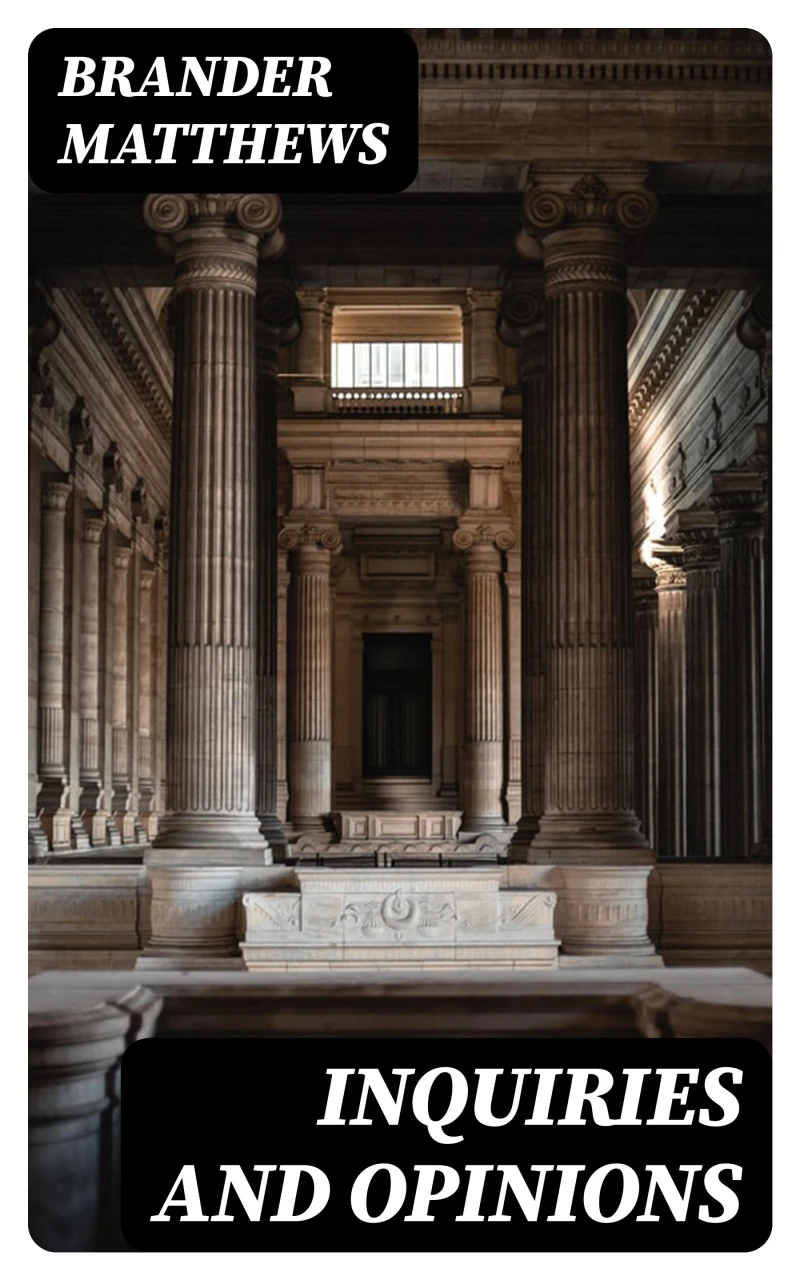 Portada: Inquiries and Opinions