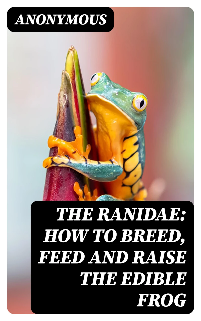 Portada: The Ranidae: How to breed, feed and raise the edible frog