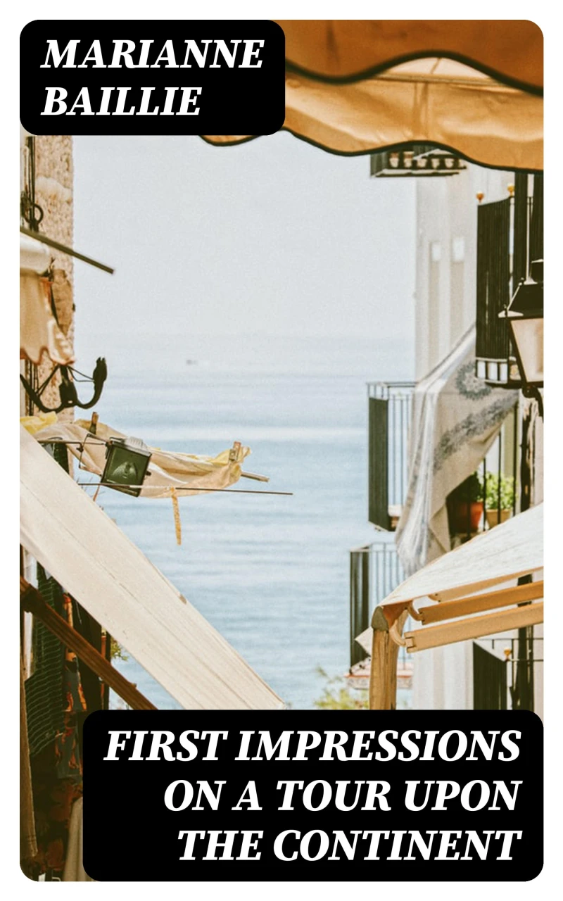 Portada: First Impressions on a Tour upon the Continent