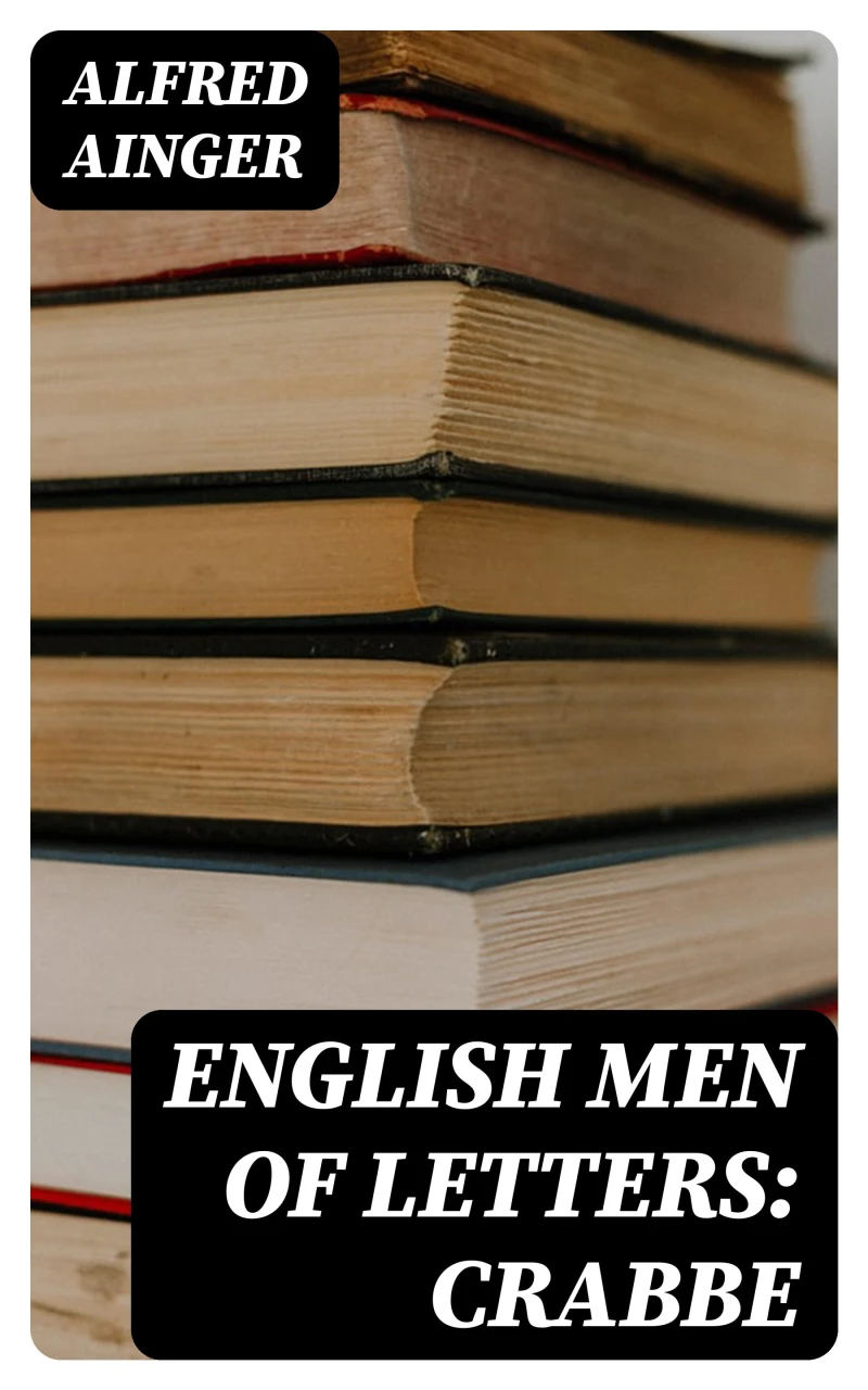Portada: English Men of Letters: Crabbe