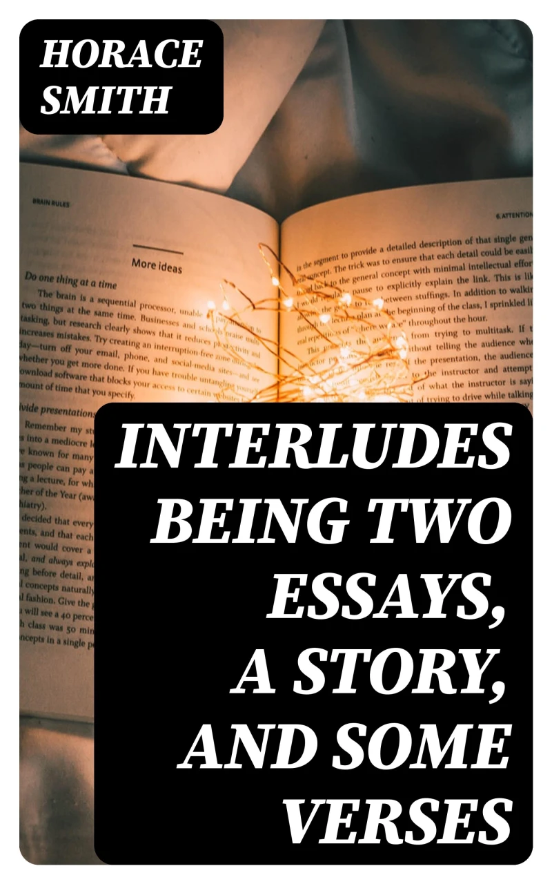 Portada: Interludes being Two Essays, a Story, and Some Verses