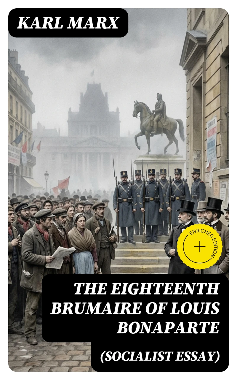 Portada: The Eighteenth Brumaire of Louis Bonaparte (Socialist Essay) (Annotated)
