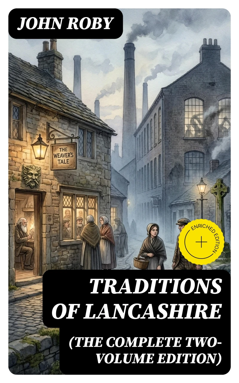 Portada: Traditions of Lancashire (The Complete Two-Volume Edition) (Annotated)