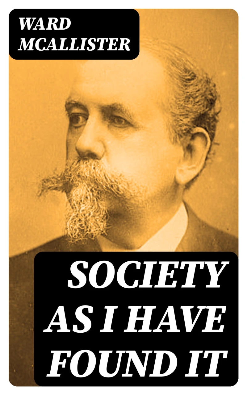 Portada: Society as I Have Found It