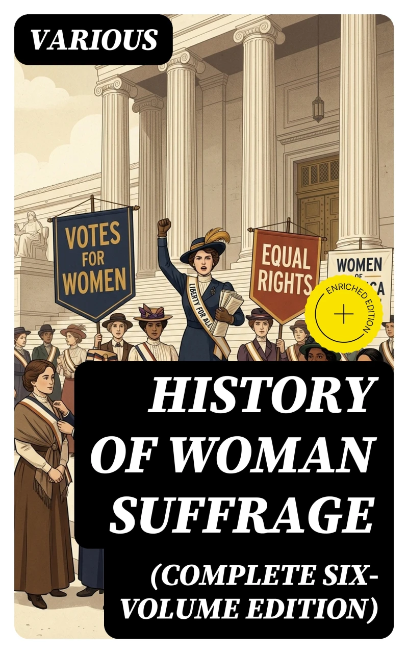 Portada: History of Woman Suffrage (Complete Six-Volume Edition) (Annotated)
