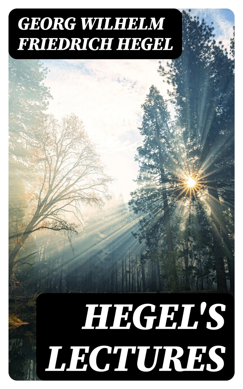 Portada: Hegel's Lectures