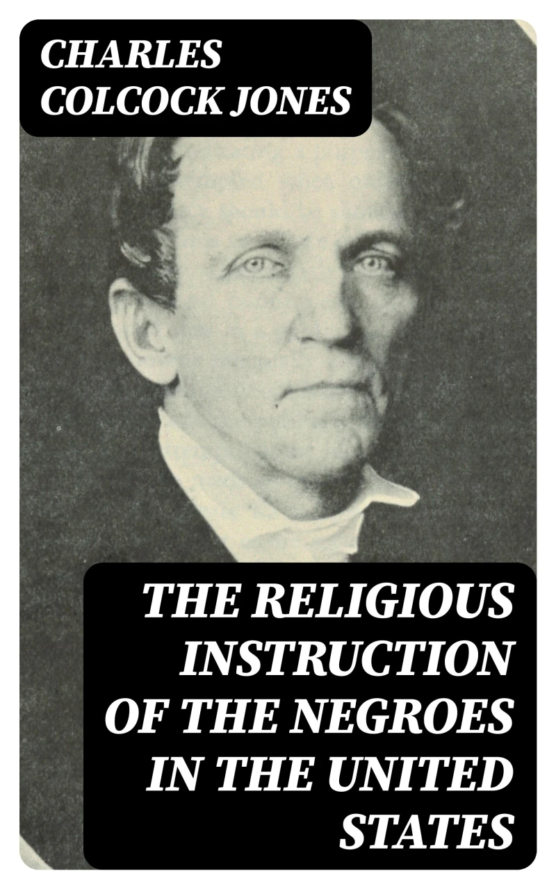 Portada: The Religious Instruction of the Negroes in the United States