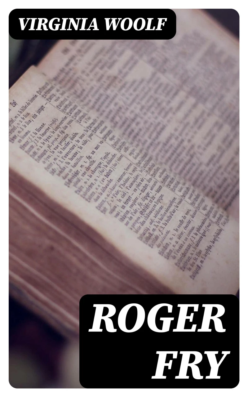 Portada: Roger Fry