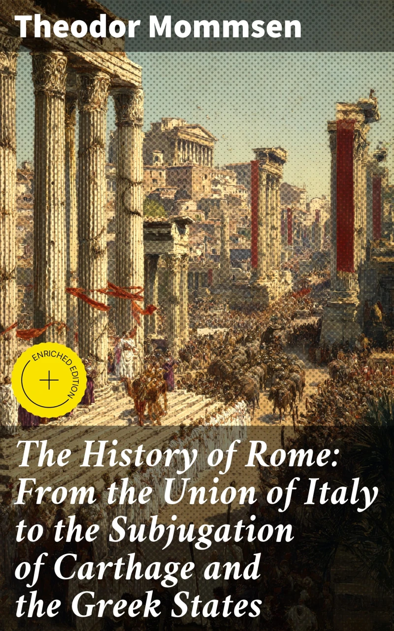 Portada: The History of Rome: From the Union of Italy to the Subjugation of Carthage and the Greek States