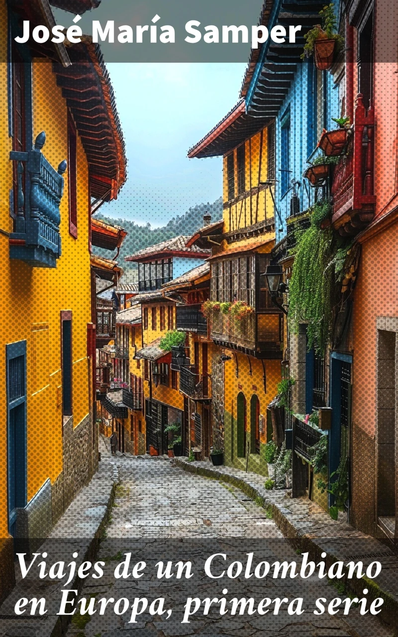 Portada: Viajes de un Colombiano en Europa, primera serie