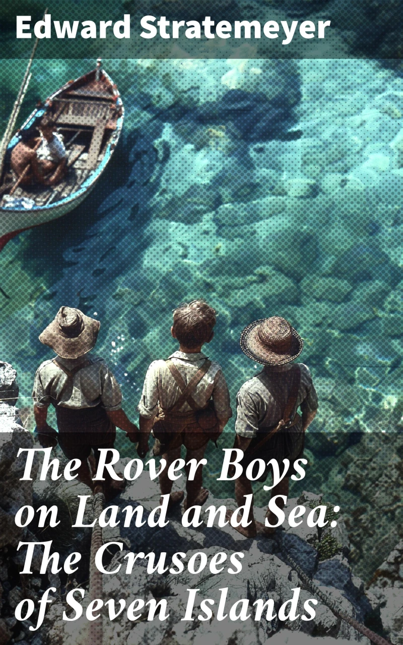 Portada: The Rover Boys on Land and Sea: The Crusoes of Seven Islands