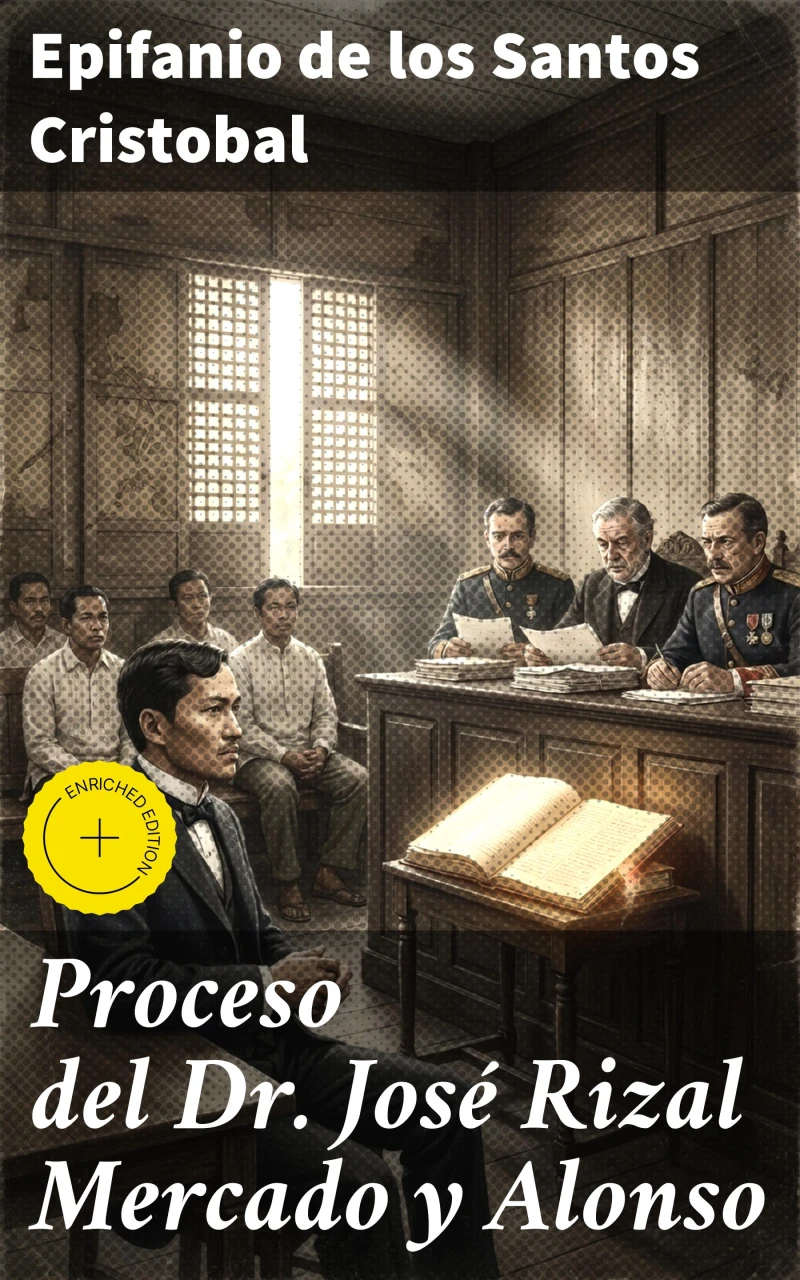 Portada: Proceso del Dr. José Rizal Mercado y Alonso